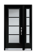 White Glass, Frosted Design, Modern Door, Toronto Door, Mississauga Door, Mississauga Doors